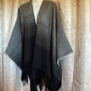 Ruana with Fringe!